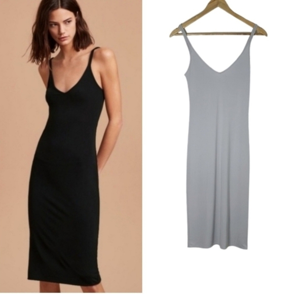 Aritzia Dresses & Skirts - ARITZIA Wilfred Free Gitte Bodycon Midi Dress Women's Size XS